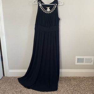 NWT Sandiva jeweled neck maxi
